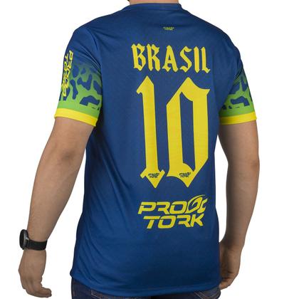 Imagem de Camiseta do Brasil 2022 Masculina Adulto Pro Tork 