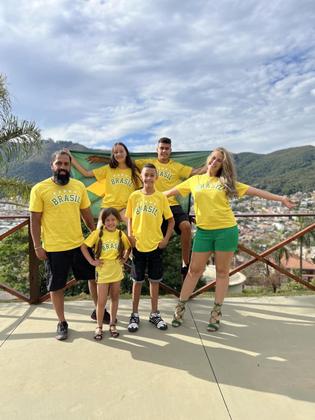 Imagem de Camiseta do brasil copa unissex adulto