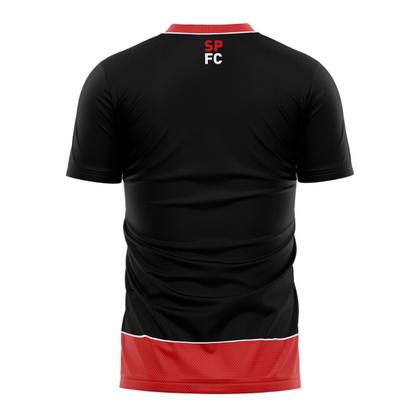 Imagem de Camiseta do São Paulo Masculino Braziline Romper Preto