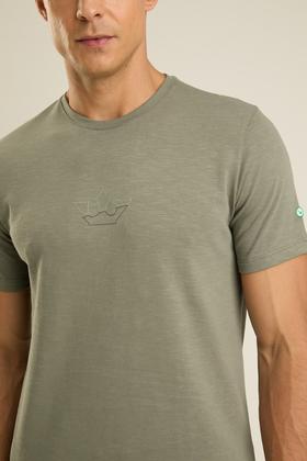 Imagem de Camiseta Docthos Slim Manga Curta Flamê Gold Coroa