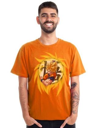 Imagem de Camiseta Dragon Ball Goku Super Saiyajin Clube Comix Piticas