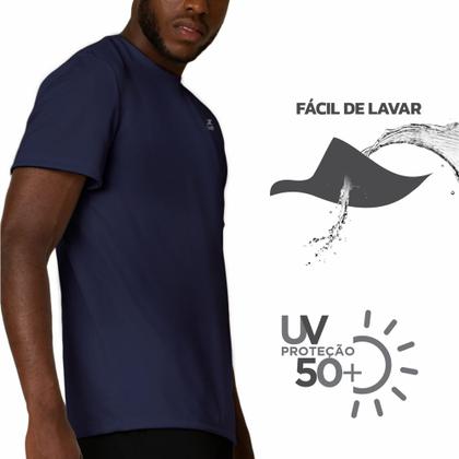 Imagem de Camiseta Dry Basic SS Muvin Masculina - Proteção Solar UV50 - Manga Curta - Corrida, Caminhada e Academia