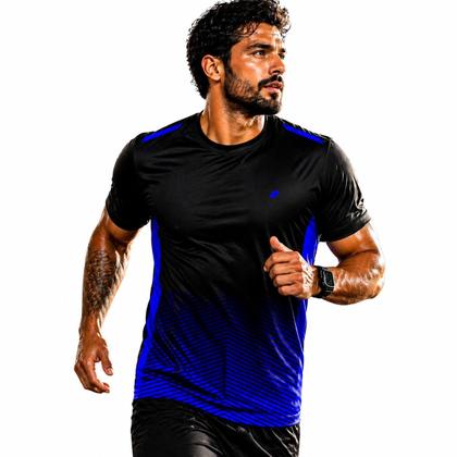 Imagem de Camiseta Dry Esporte Fitness Masculina Academia Corrida Treino Slim Sports para Atividades Fisicas Ar Livre Dia a Dia