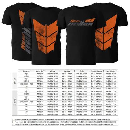 Imagem de Camiseta dry fit escudo frente p + shaker - new millen