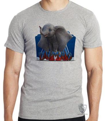 Imagem de Camiseta  Dumbo Blusa criança infantil juvenil adulto camisa tamanhos