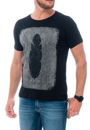 Imagem de Camiseta eroded feather red feather