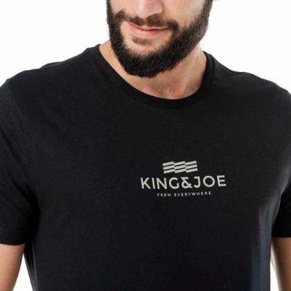 Imagem de Camiseta Estampada King&Joe Manga Curta Bandeira Frente