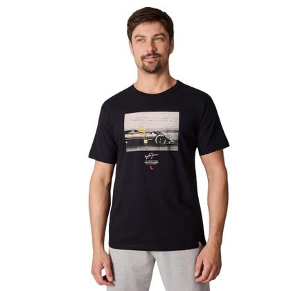 Imagem de Camiseta Estampada Retrato Senna Reserva