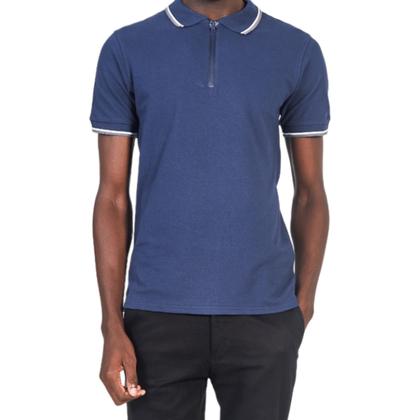 Imagem de Camiseta Estilo Polo com Zíper Tecido Premium