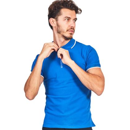 Imagem de Camiseta Estilo Polo com Zíper Tecido Premium