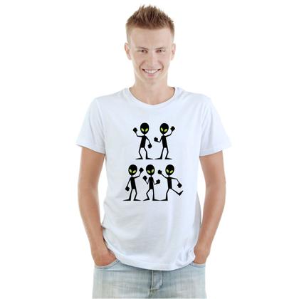 Imagem de Camiseta Ets Dançando Camisa Personalizada Blusa Adulto Algodão com Poliéster