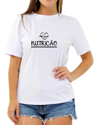 Imagem de Camiseta Faculdade Nutrição Universidade Nutri Feminina