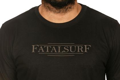 Imagem de Camiseta Fatal Surf Masculina Estampada Serifa Em Puff