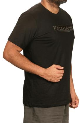 Imagem de Camiseta Fatal Surf Masculina Estampada Serifa Em Puff