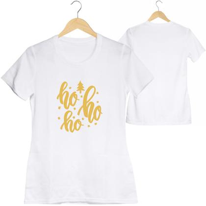 Imagem de Camiseta Feliz Natal 100% Algodão Tshirt Feminina Papai Noel Camiseta Cristã 100% Algodão T-shirt Feminina Gospel Exodo