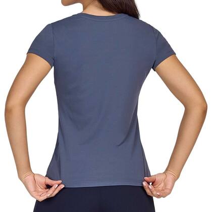 Camiseta Feminina Alto Giro Skin Fit Make Cinza - 23317 - Camisa e ...