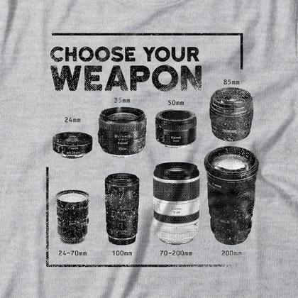 Imagem de Camiseta Feminina Camera Weapons