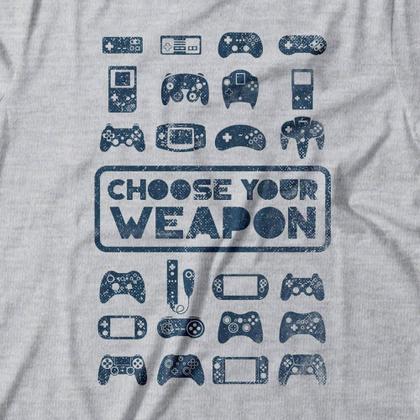 Imagem de Camiseta Feminina Choose Your Weapon
