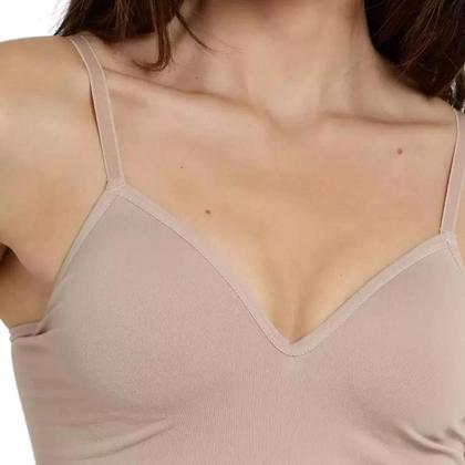 Imagem de Camiseta Feminina Com Bojo Alça Ajustavél Trifil  C03321