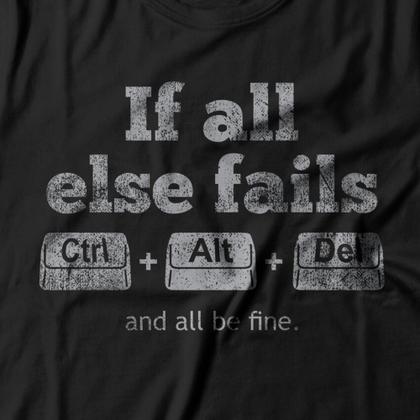 Imagem de Camiseta Feminina Ctrl Alt Del