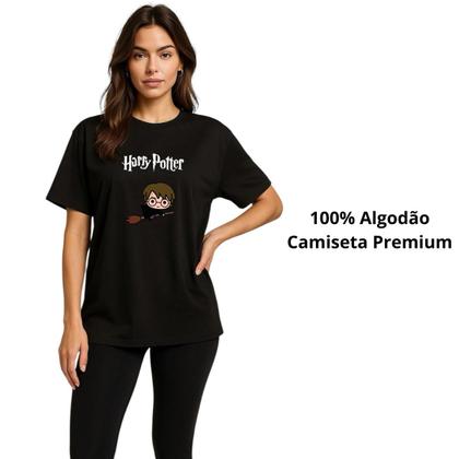 Imagem de Camiseta Feminina Harry Potter Lançamento Imperdível Novidade