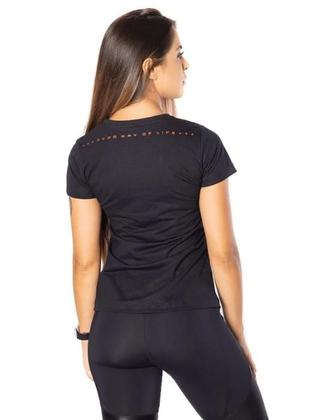 Imagem de Camiseta Feminina KVRA Força Preta