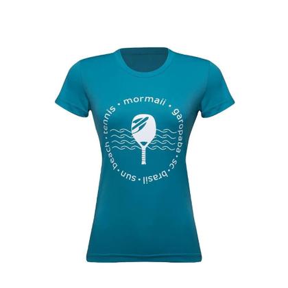 Imagem de Camiseta Feminina Manga Curta Beach Tennis Sun Azul - Mormaii GG