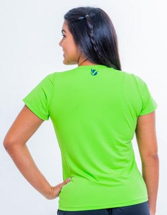 Imagem de Camiseta feminina verde