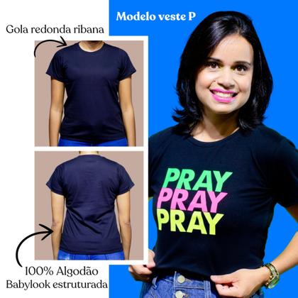 Imagem de Camiseta festa junina plus size algodão babylook feminina quadrilha na escola personalizada