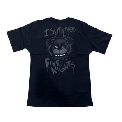 Camiseta Five Nights At Freddys FNAF Blusa Adulto Unissex Sf1399