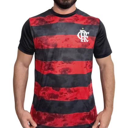 Imagem de Camiseta Flamengo Arbor Masculina Oficial Braziline Cor:Preto+VermelhoTamanho:MGênero:Masculino