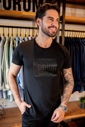 Imagem de Camiseta Forum Perspective Preta
