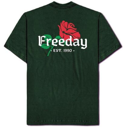 Imagem de Camiseta Freeday Catedral Roses Verde