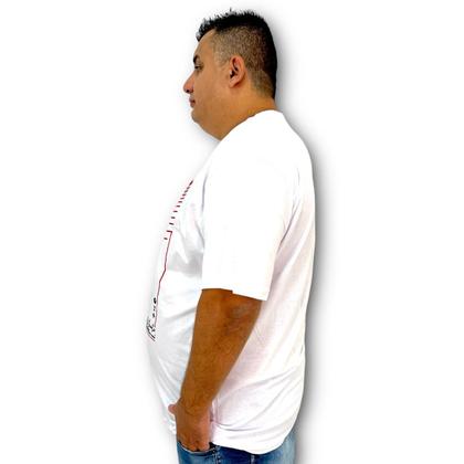 Imagem de Camiseta Gangster Masculina Fat Tamanho Grande Moda Plus Size