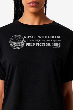 Imagem de Camiseta Geek Royale With Cheese Pulp Fiction By Nerd Chic