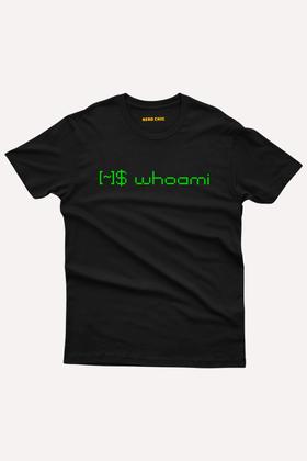 Imagem de Camiseta Geek whoami Comando Linux