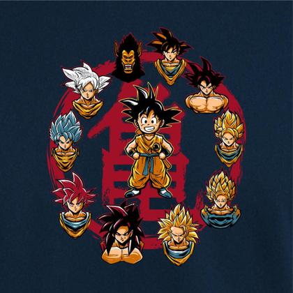 Imagem de Camiseta GOKU EVOLUTION Tradicional
