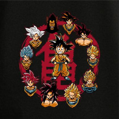 Imagem de Camiseta GOKU EVOLUTION Tradicional