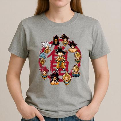 Imagem de Camiseta GOKU EVOLUTION Tradicional