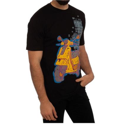 Imagem de Camiseta Gola Careca Masculina Motorcyle Biggdesign