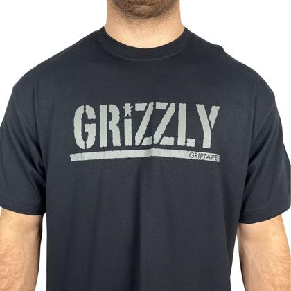 Imagem de Camiseta Grizzly Og Stamp Tee Preto