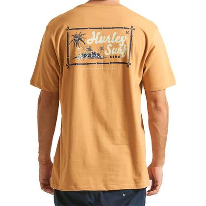 Imagem de Camiseta Hurley Surf Club WT24 Masculina Mostarda