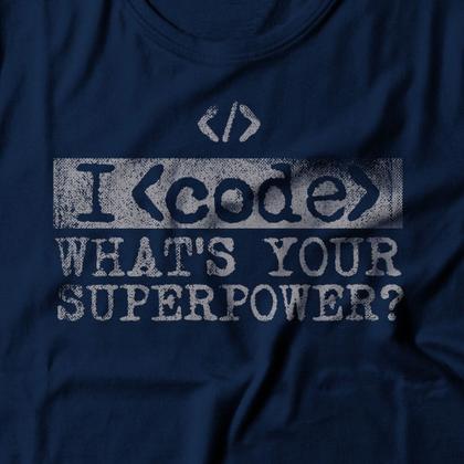 Imagem de Camiseta I Code Studio Geek Casual