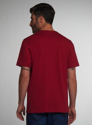 Imagem de Camiseta Individual Básica Comfort Vinho