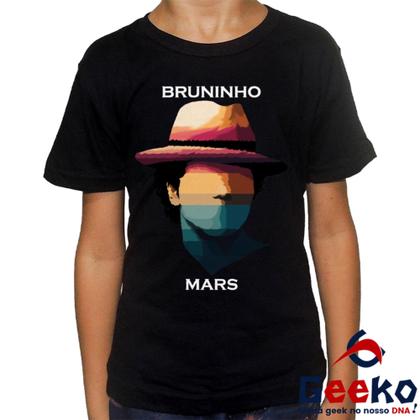 Imagem de Camiseta Infantil Bruninho Mars 100% Algodão Live in Brazil 2024 Bruno Brasil Geeko 06