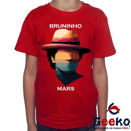 Imagem de Camiseta Infantil Bruninho Mars 100% Algodão Live in Brazil 2024 Bruno Brasil Geeko 06