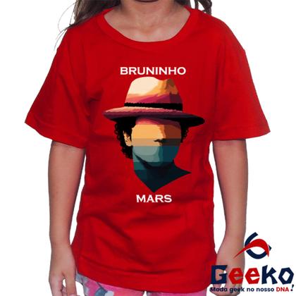 Imagem de Camiseta Infantil Bruninho Mars 100% Algodão Live in Brazil 2024 Bruno Brasil Geeko 06