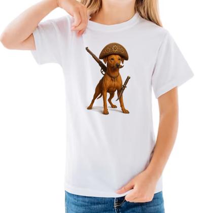 Imagem de Camiseta Infantil Caramelo Cangaceiro 3D