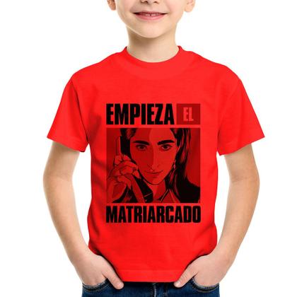 Imagem de Camiseta Infantil Empieza el matriarcado - Foca na Moda