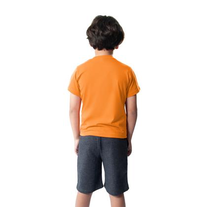 Imagem de Camiseta Infantil Manga Curta Menino 100% Algodão